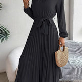 Vestido Longo Plissado