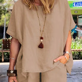 Conjunto Camisa manga curta e Shorts