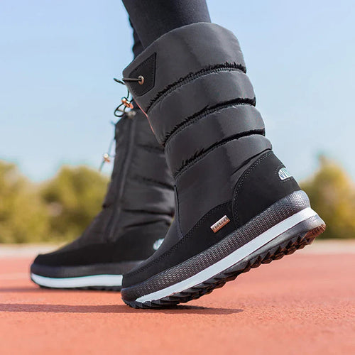 Bota Feminina Forrada em Puffer Térmico Polaris™ - Inverno 2025