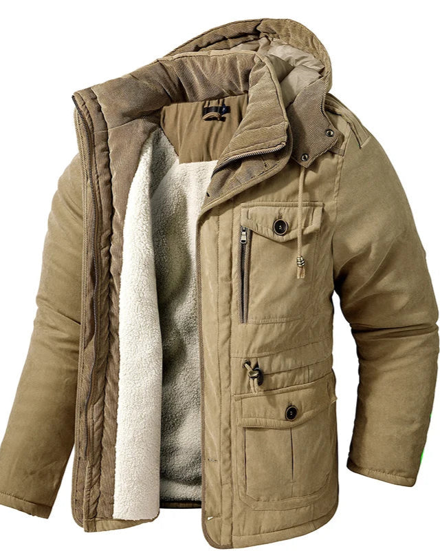 Jaqueta Masculina de Inverno Forrada – Conforto em Graus Negativo
