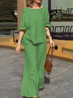 Conjunto Feminino de Linho