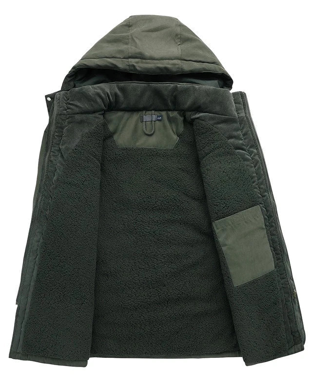 Jaqueta Masculina de Inverno Forrada – Conforto em Graus Negativo