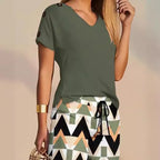 conjunto feminino shorts e blusa