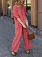 Conjunto Feminino de Linho