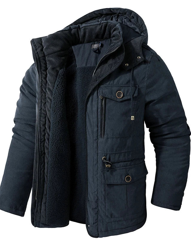 Jaqueta Masculina de Inverno Forrada – Conforto em Graus Negativo