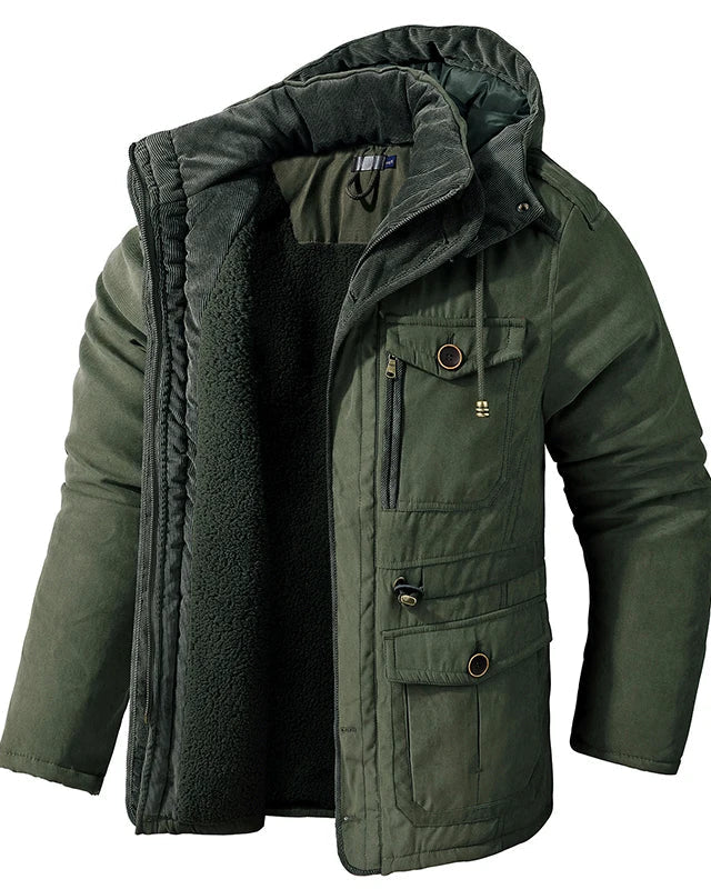 Jaqueta Masculina de Inverno Forrada – Conforto em Graus Negativo