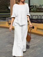 Conjunto Feminino de Linho