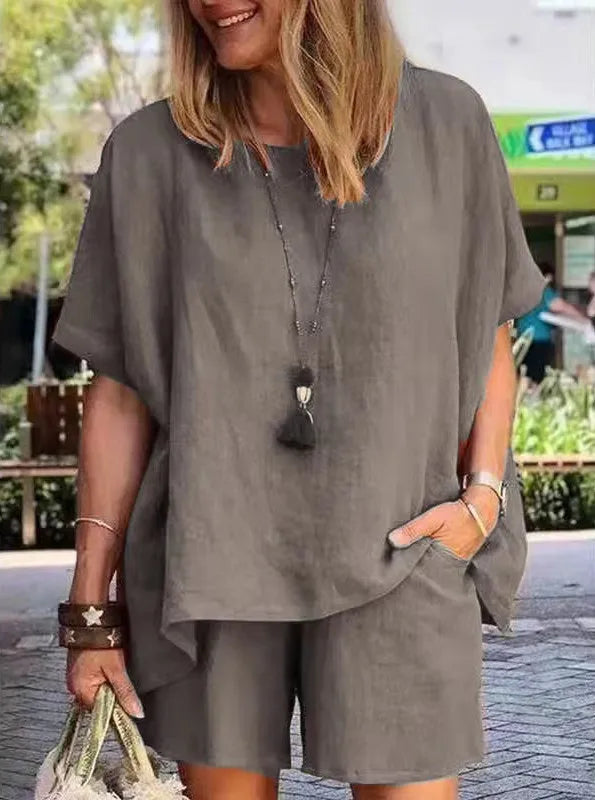 Conjunto Camisa manga curta e Shorts