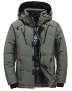 Jaqueta Masculina Impermeável – Pronta para Frio Intenso