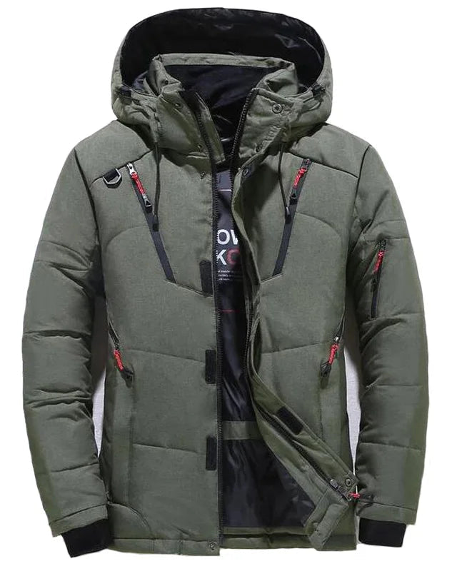 Jaqueta Masculina Impermeável – Pronta para Frio Intenso