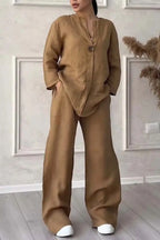 Conjunto Calça e Blusa Elegante