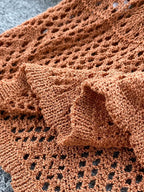 Conjunto Feminino Tricot Regata e Saia