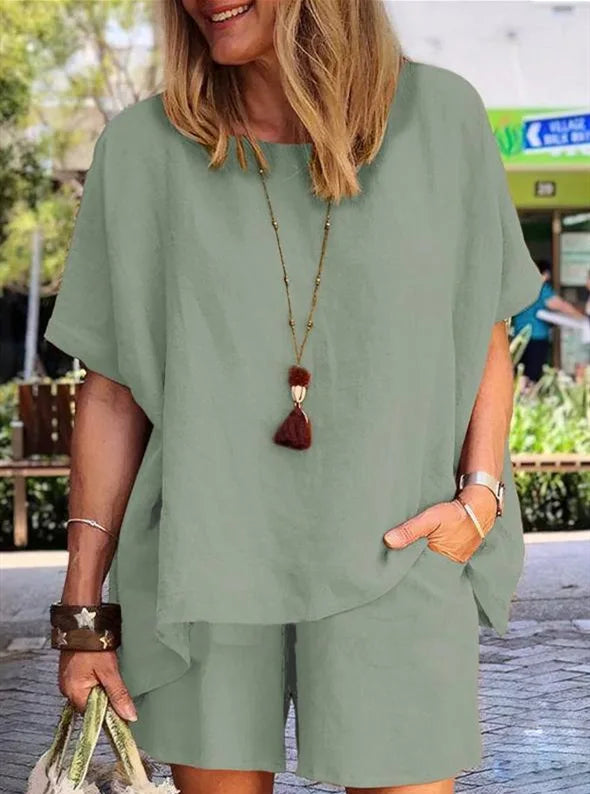 Conjunto Camisa manga curta e Shorts