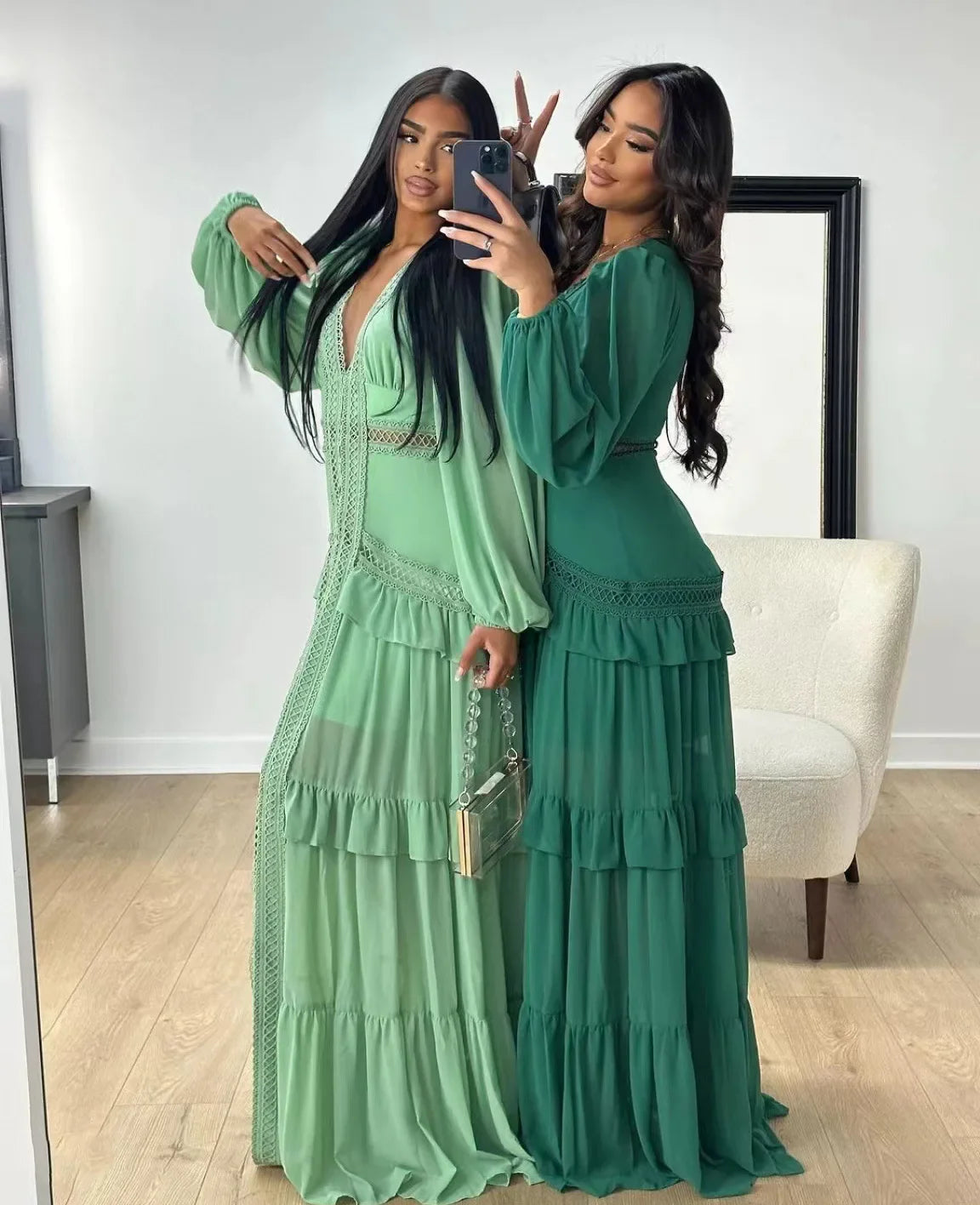 Vestido Boho Chic longo