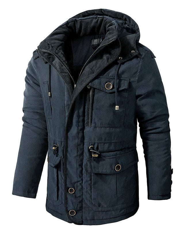 Jaqueta Masculina de Inverno Forrada – Conforto em Graus Negativo