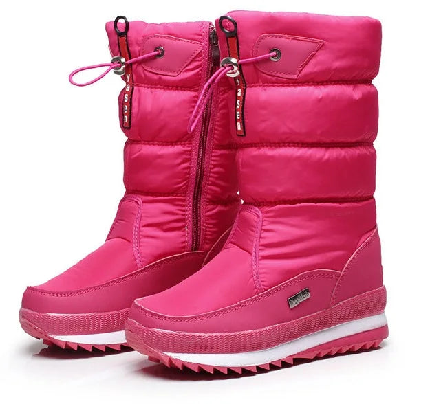 Bota Feminina Forrada em Puffer Térmico Polaris™ - Inverno 2025