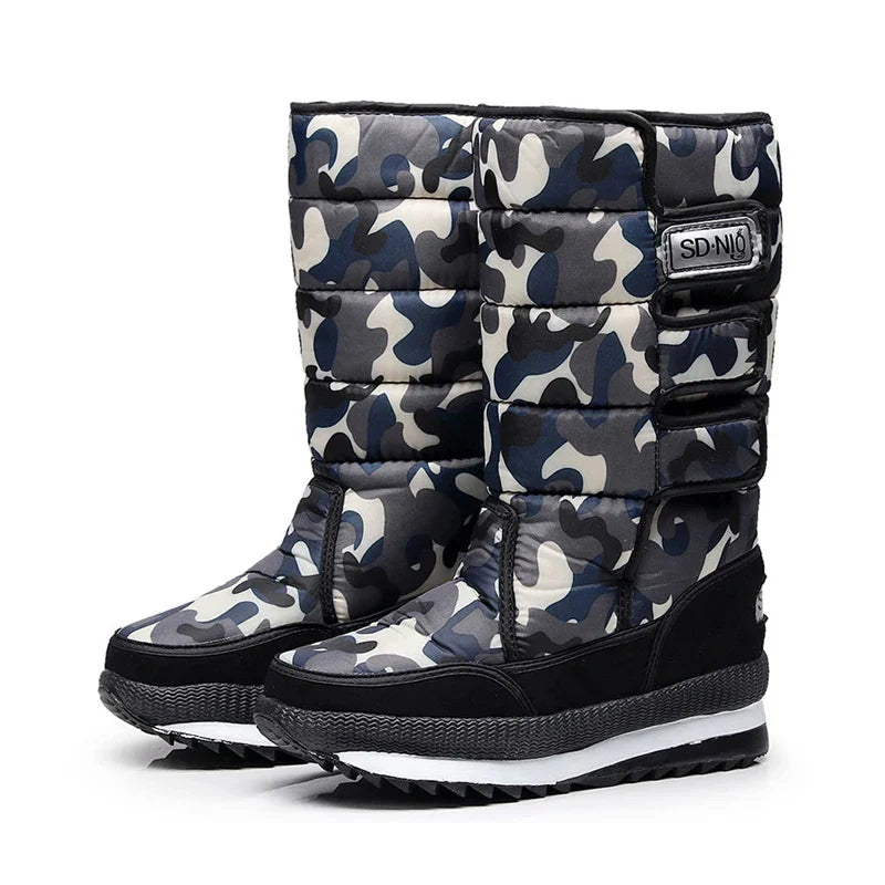 Bota Feminina Forrada em Puffer Térmico Polaris™ - Inverno 2025