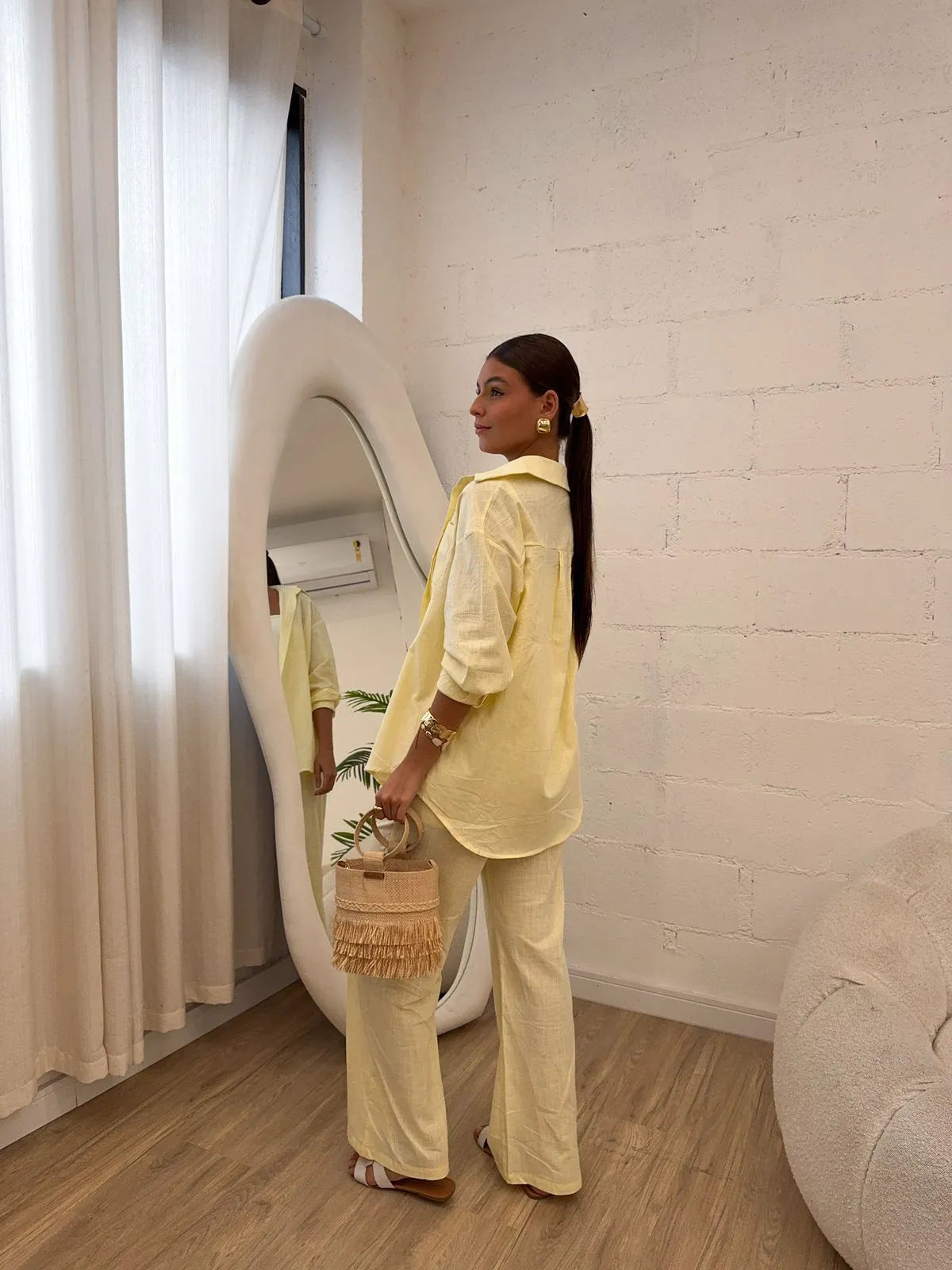 Conjunto de Linho Lígia