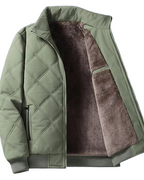 Jaqueta Masculina Forrada em Lã Merino –  Suporta até -10 graus