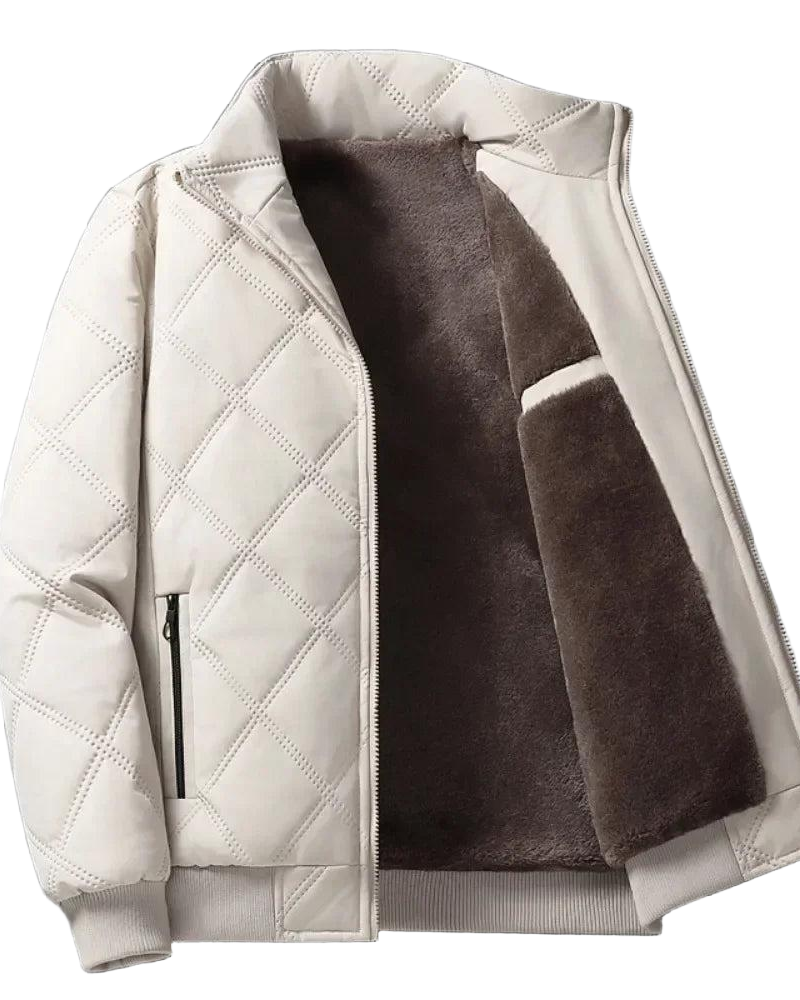 Jaqueta Masculina Forrada em Lã Merino –  Suporta até -10 graus